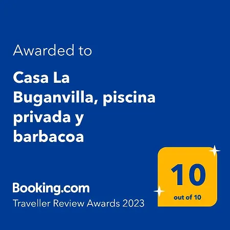 Casa La Buganvilla, Piscina Privada Y Barbacoa Vakantiehuis *