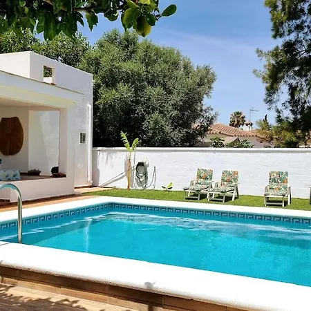 Tranquilidad Y Relax, Privado Piscina Jardin Bbq, * Chiclana de la Frontera