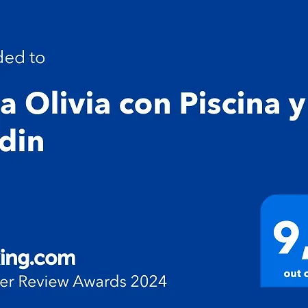 Olivia Con Piscina Y Jardin Сasa de vacaciones *