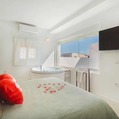Apartment Jacuzzi Amanecer De Plata Decoracion Romantica Chiclana de la Frontera
