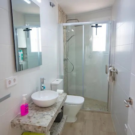 Chiclana.balconera.1ªlinea Playa Holiday home *